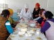Kyrgyz mountain women train in milk processing